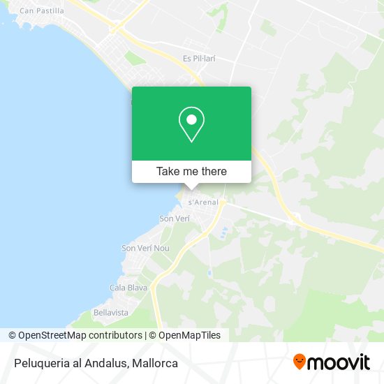 Peluqueria al Andalus map