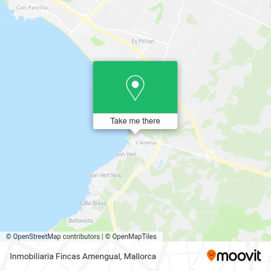 Inmobiliaria Fincas Amengual map