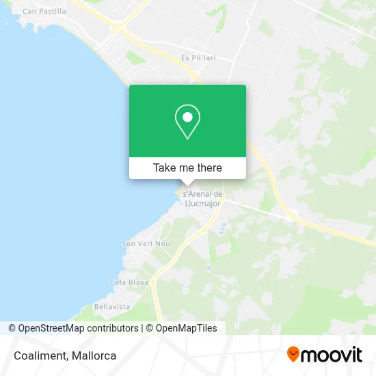 Coaliment map