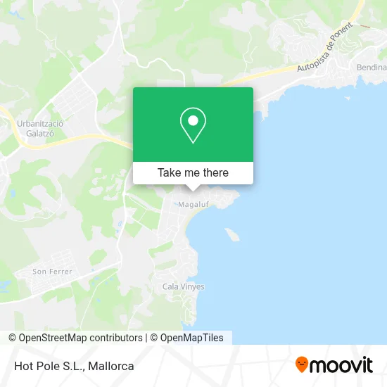 Hot Pole S.L. map