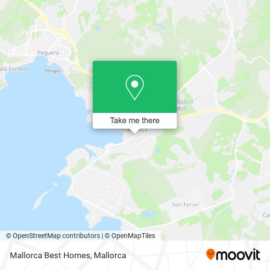 Mallorca Best Homes map