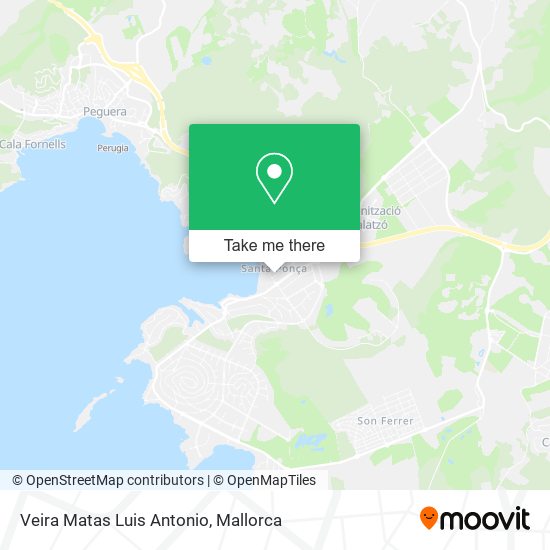 Veira Matas Luis Antonio map