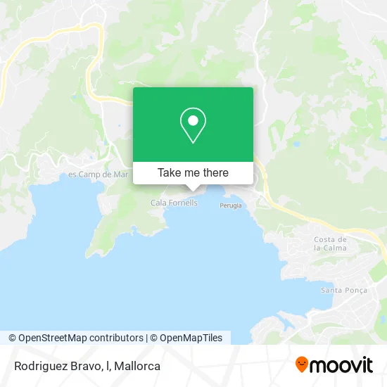 Rodriguez Bravo, l map