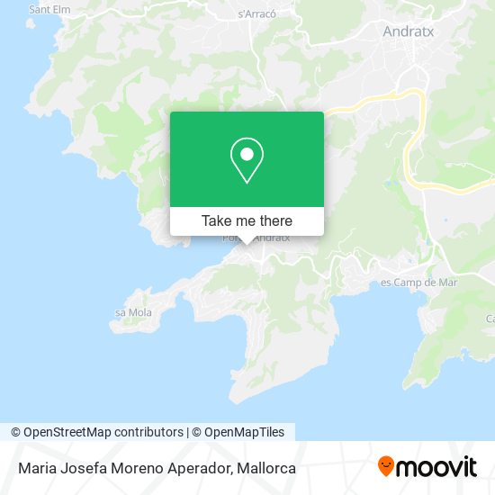 mapa Maria Josefa Moreno Aperador