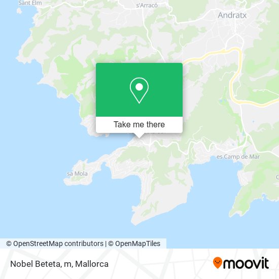 mapa Nobel Beteta, m