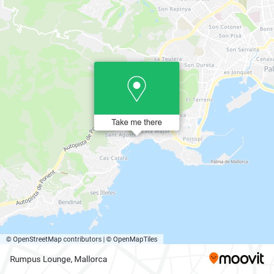 Rumpus Lounge map