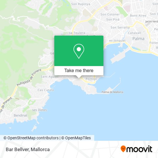 mapa Bar Bellver