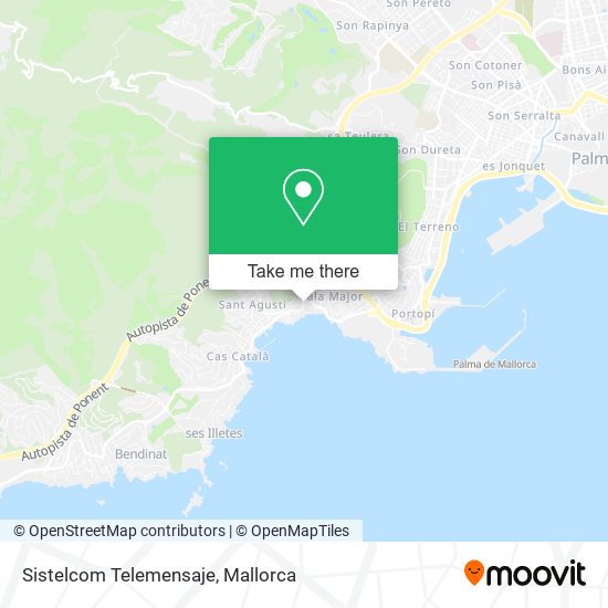 Sistelcom Telemensaje map
