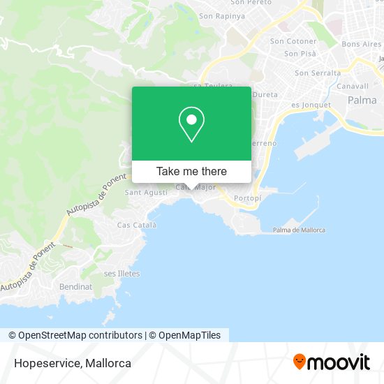 Hopeservice map