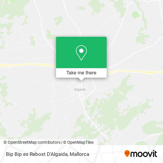 Bip Bip es Rebost D'Algaida map