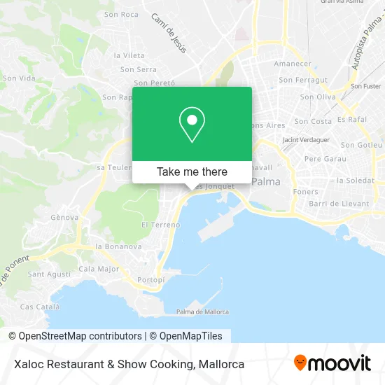 Xaloc Restaurant & Show Cooking map