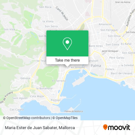 Maria Ester de Juan Sabater map