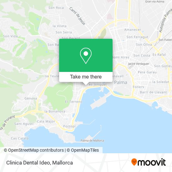 mapa Clinica Dental Ideo