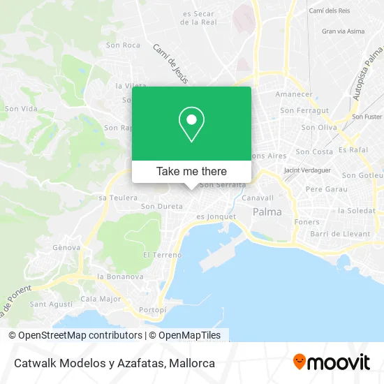 Catwalk Modelos y Azafatas map