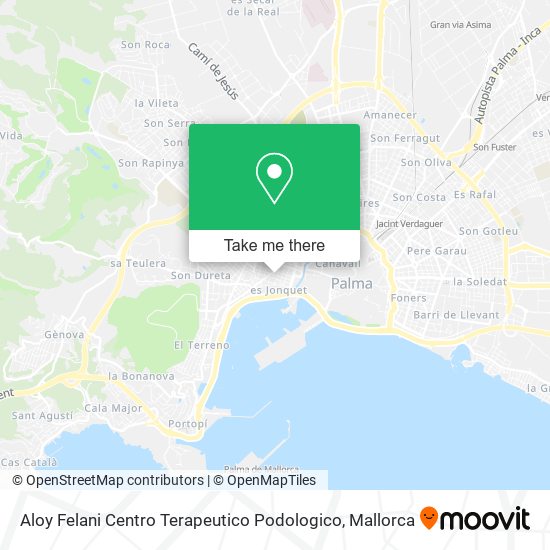 Aloy Felani Centro Terapeutico Podologico map