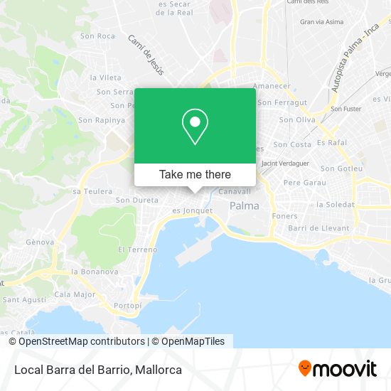 mapa Local Barra del Barrio