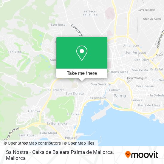 Sa Nostra - Caixa de Balears Palma de Mallorca map