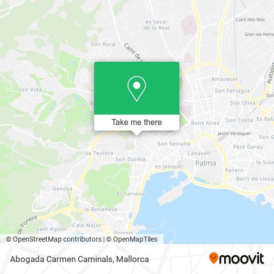 Abogada Carmen Caminals map