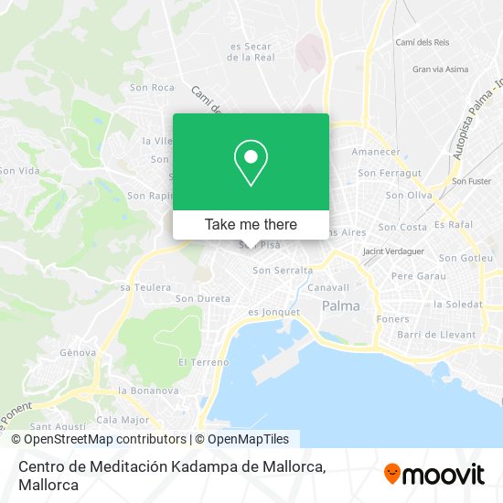 Centro de Meditación Kadampa de Mallorca map