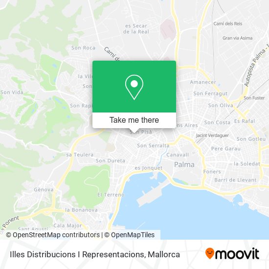 Illes Distribucions I Representacions map