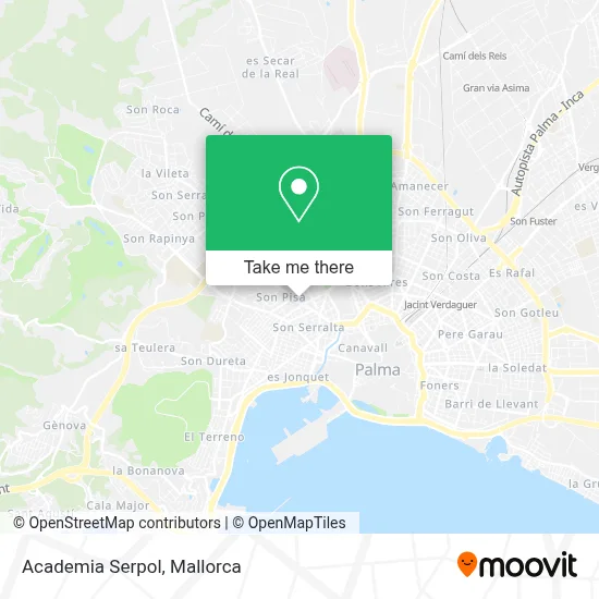 Academia Serpol map