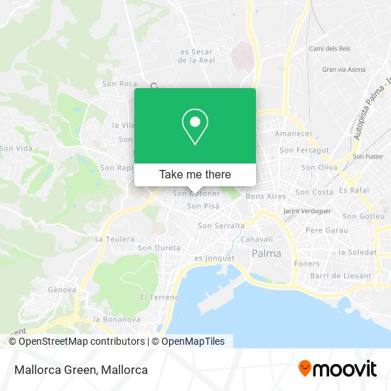 Mallorca Green map
