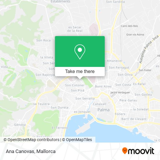 Ana Canovas map