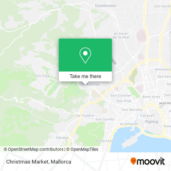 mapa Christmas Market