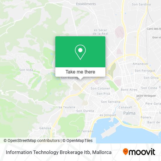 mapa Information Technology Brokerage Itb