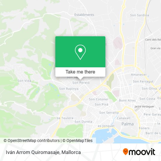 Iván Arrom Quiromasaje map