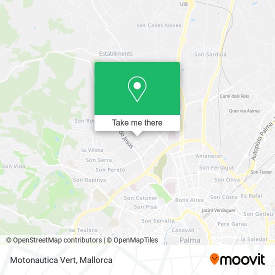 Motonautica Vert map
