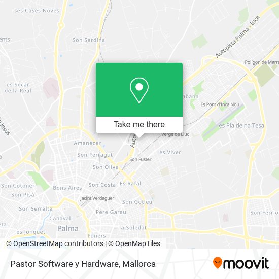 Pastor Software y Hardware map