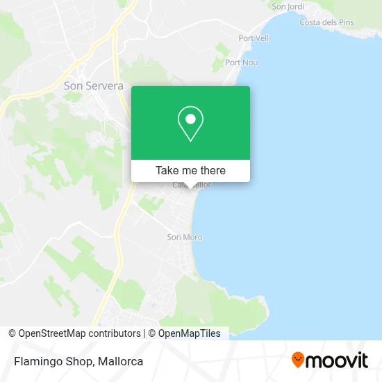 Flamingo Shop map