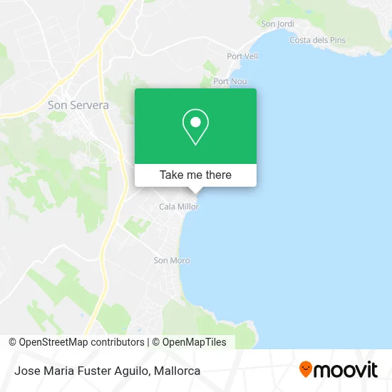 Jose Maria Fuster Aguilo map