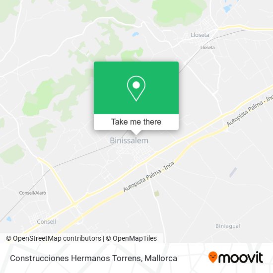 Construcciones Hermanos Torrens map