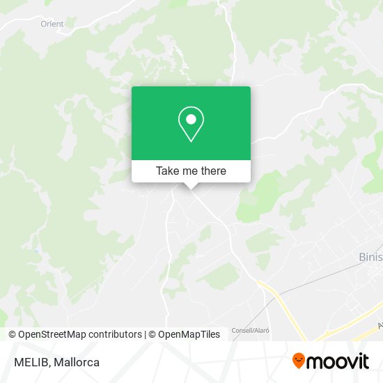 MELIB map