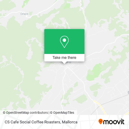 mapa CS Cafe Social Coffee Roasters