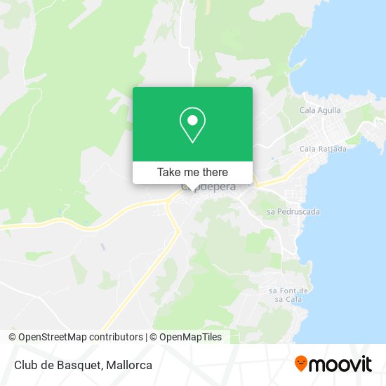 Club de Basquet map