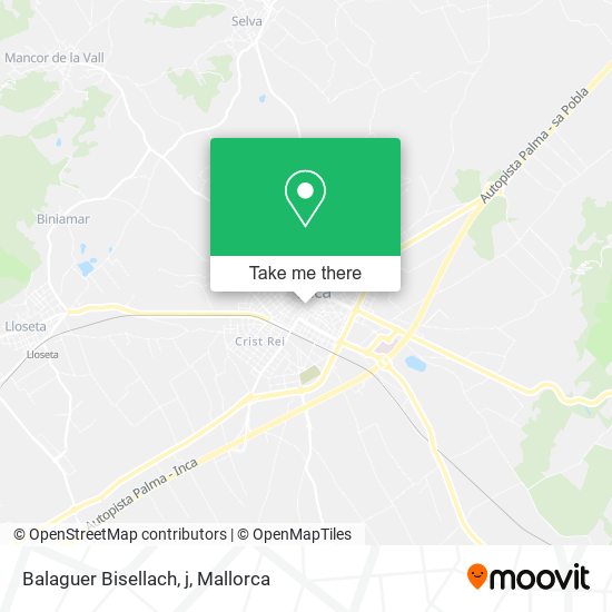 Balaguer Bisellach, j map