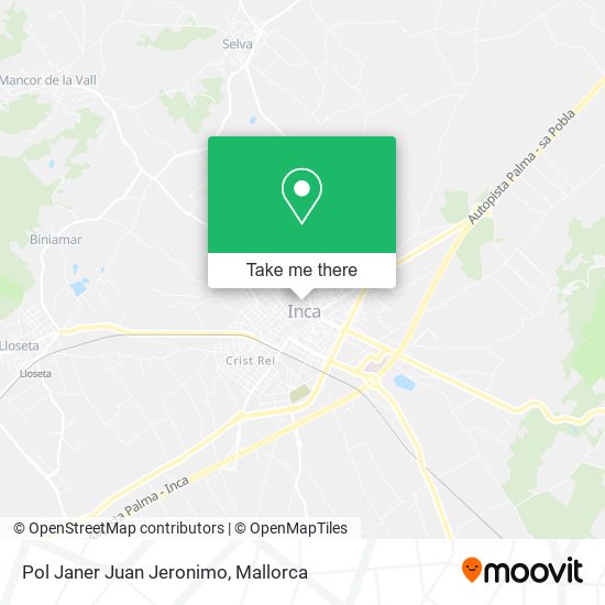 Pol Janer Juan Jeronimo map