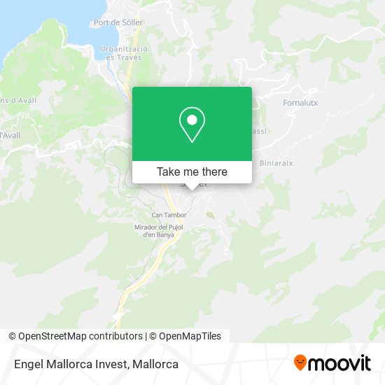 Engel Mallorca Invest map