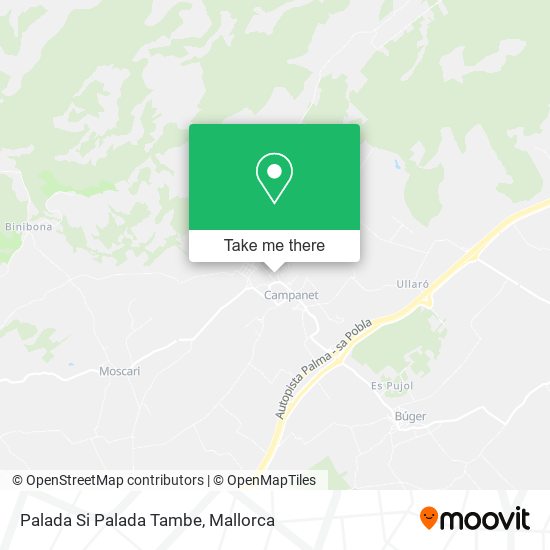 Palada Si Palada Tambe map