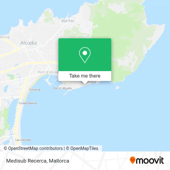 Medisub Recerca map