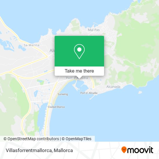 mapa Villasforrentmallorca