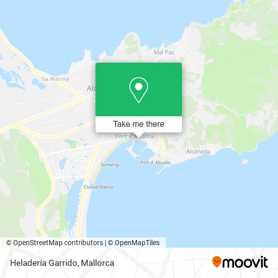 Heladería Garrido map