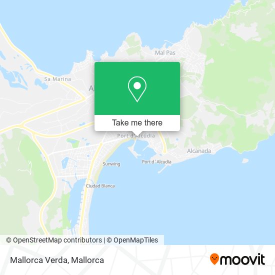 mapa Mallorca Verda