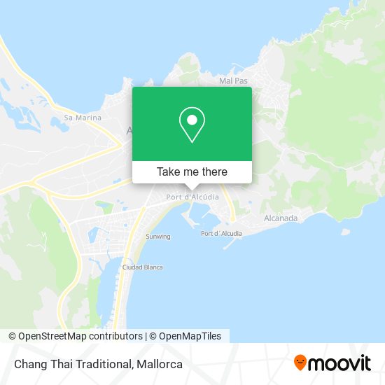 mapa Chang Thai Traditional