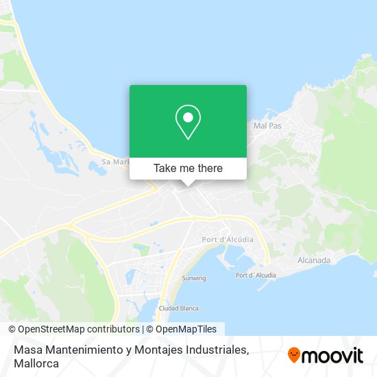 mapa Masa Mantenimiento y Montajes Industriales