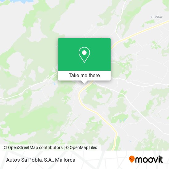 mapa Autos Sa Pobla, S.A.