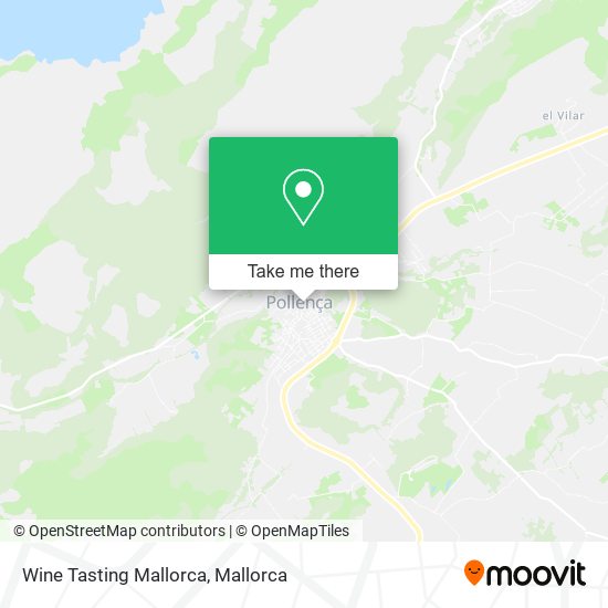 Wine Tasting Mallorca map